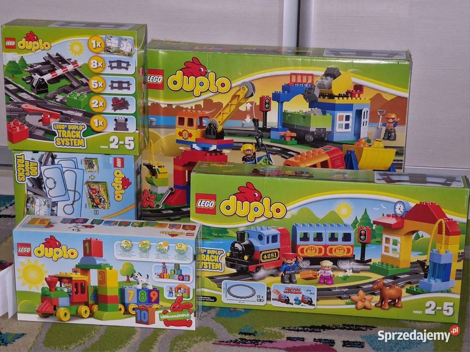 LEGO DUPLO 10506 Tory kolejowe Warszawa