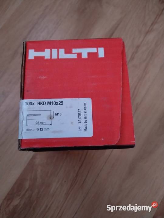 Tuleja kotwiąca HILTI HKD M10x25 100 Chojnice