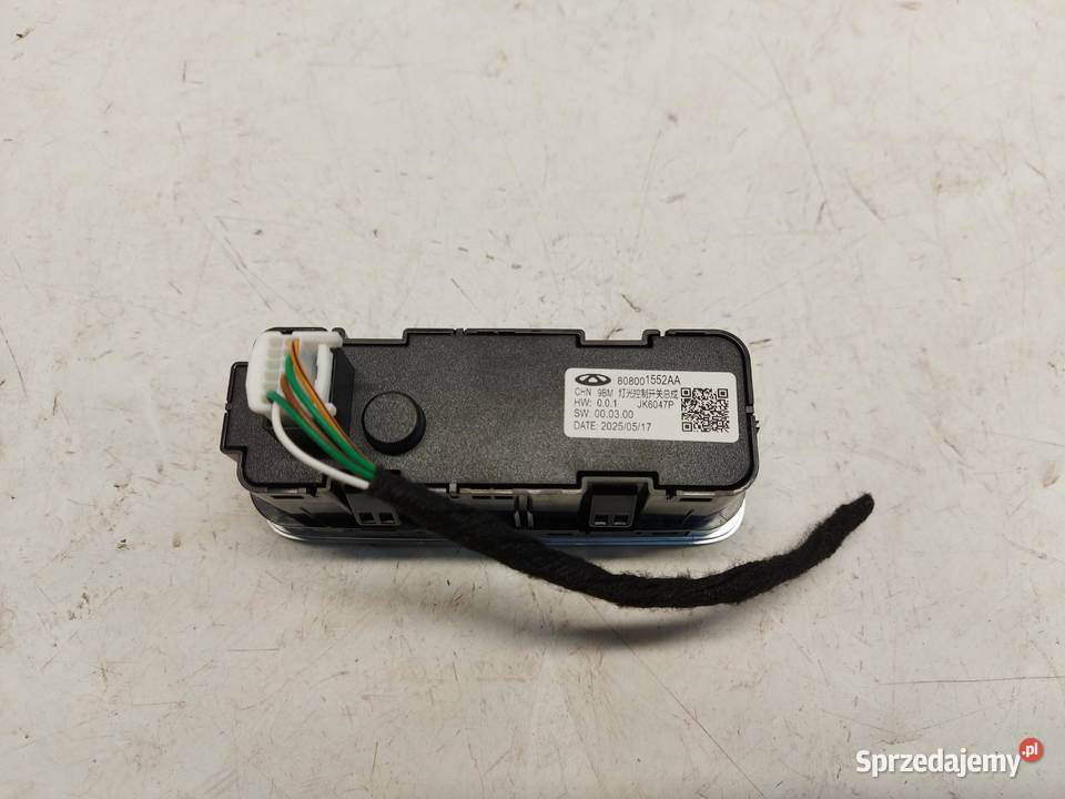 Cherry Jaecoo 7 PHEV 2025r Przełącznik świateł