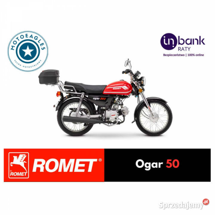 Romet inny Romet Ogar 50 Transport Raty Fvat Bicz