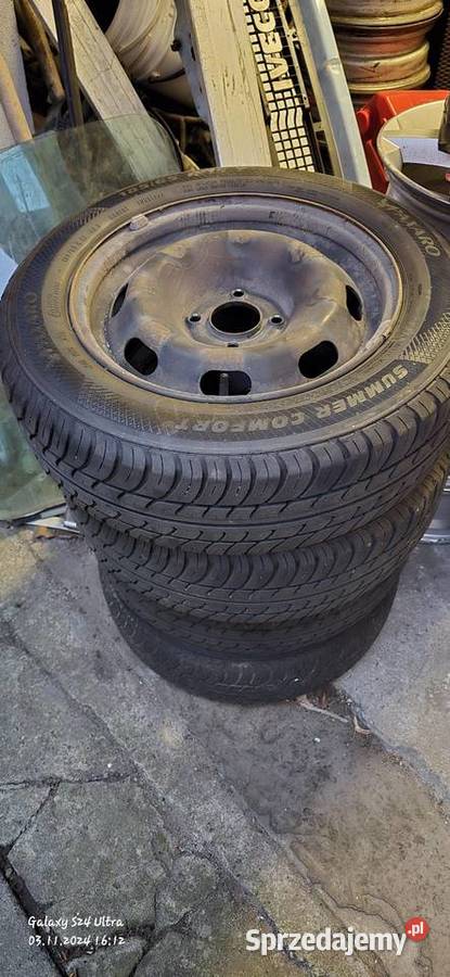 Peugeot koła felgi opony 4x108 15 kujawsko-pomorskie Chełmno