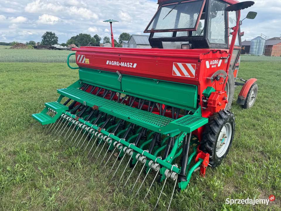 Siewnik zbożowy Agro masz 3m 2017 unia poznaniak łódzkie