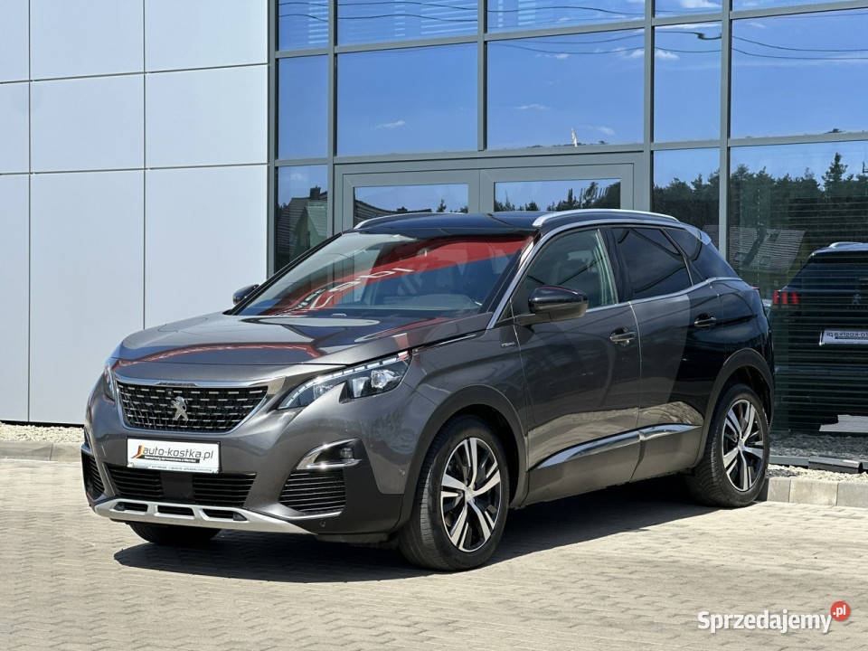 Peugeot 3008 FullLED Virtual Półskóra Panorama lakier metallic opolskie Kąty Opolskie