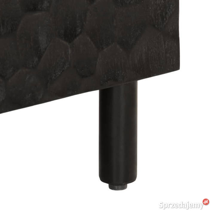 Szafka czarna 60x33x75 lite drewno mango Pozostałe Warszawa