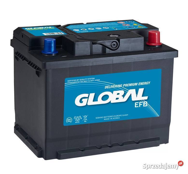 Akumulator Global EFB STARTSTOP 60Ah 560A Białystok