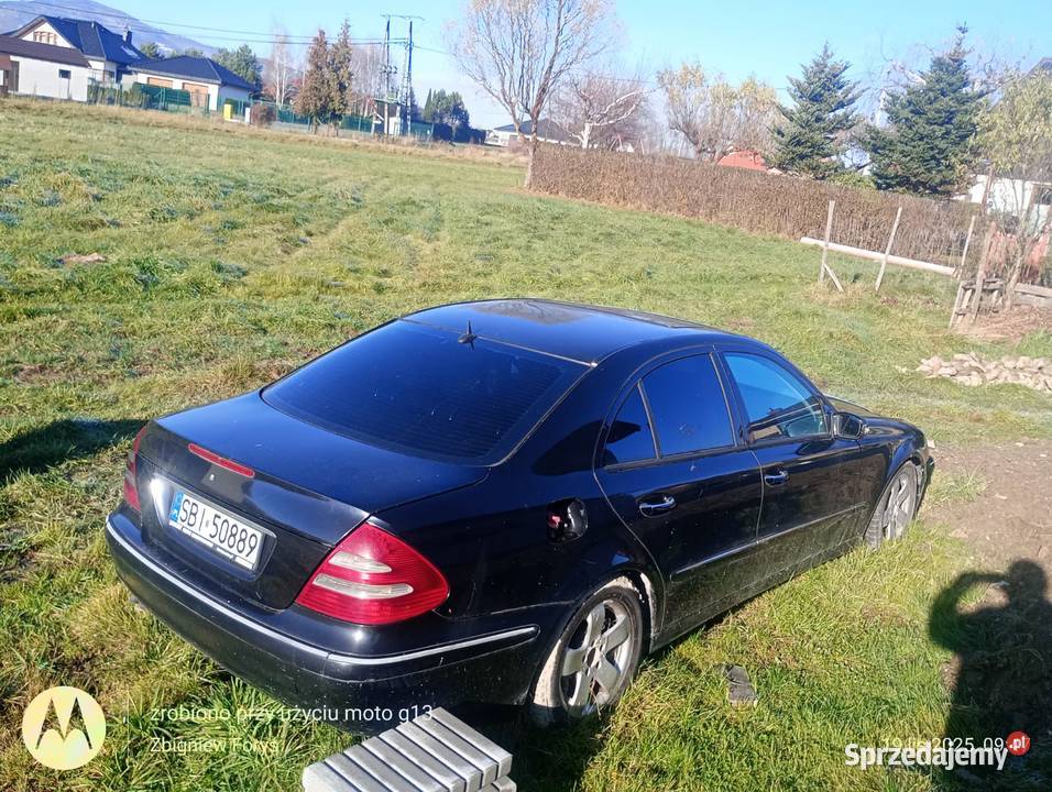 SPRZEDAM MERCEDES W 211 22 DISEL NA CZĘŚCI automatyczna Wilkowice