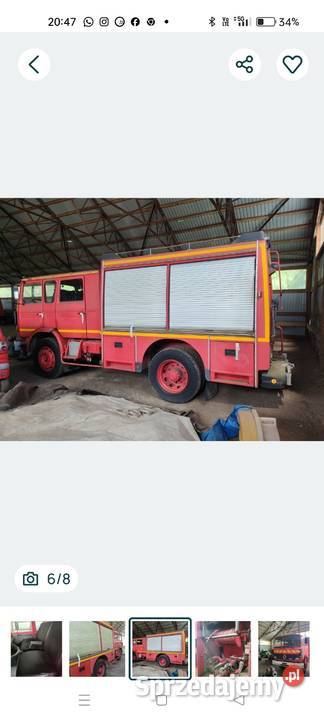 Straż pożarna sam specjalny Specjalne lubelskie Serniki