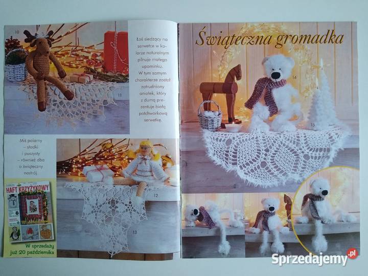 Szydełkowanie 42011 Boże Narodzenie pomorskie Gdańsk sprzedam