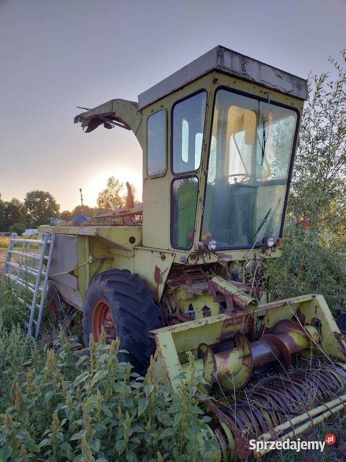Sieczkarnia samojezdna CLAAS JAGUAR 70 SF uszkodzony lubuskie