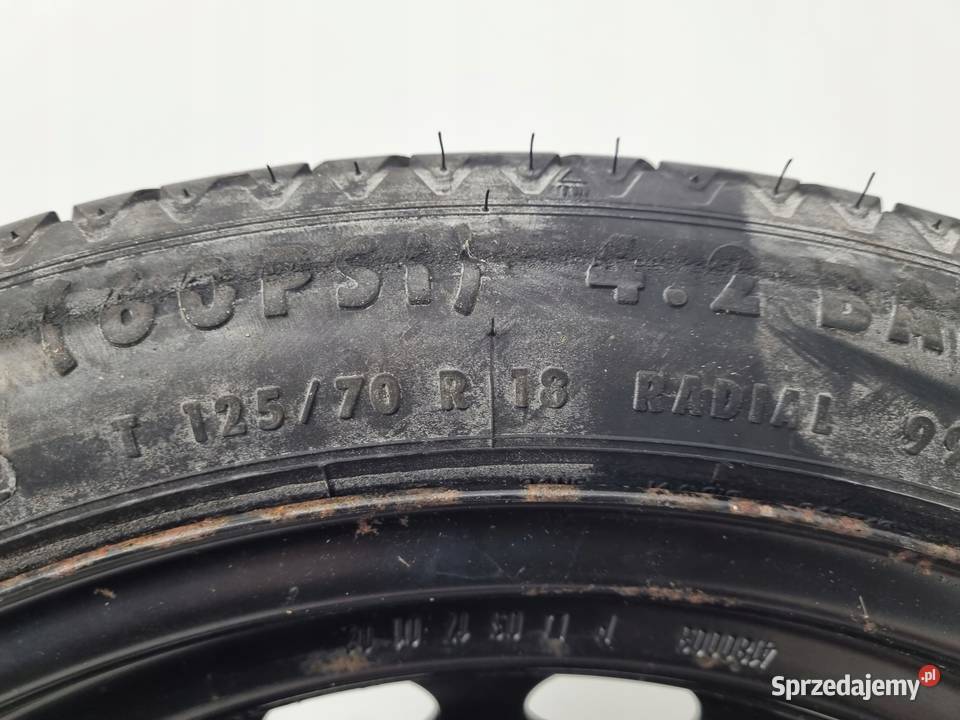 KOŁO DOJAZDOWE ZAPASOWE Audi TT Vw Golf IV 12570 Chełm