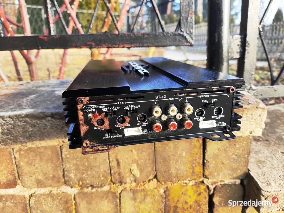 Wzmacniacz samochodowy 4 kanałowy Zapco ST4X śląskie Niegowonice