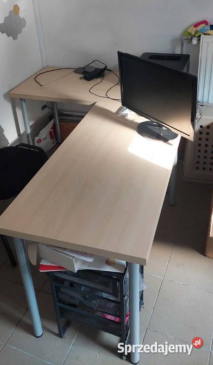 Sprzedam 4 biurka biurowe 120x60 z IKEA model Warszawa sprzedam