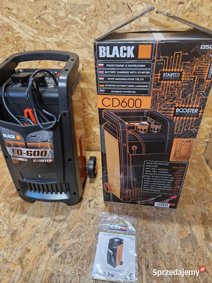 PROSTOWNIK Z ROZRUCHEM stacja Boster 600A BLACK Głogowa sprzedam