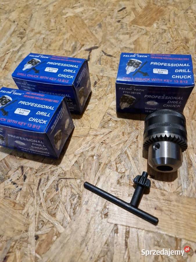 GŁÓWKA UCHWYT WIERTARKI 1513mm B12 STOŻEK KLUCZ