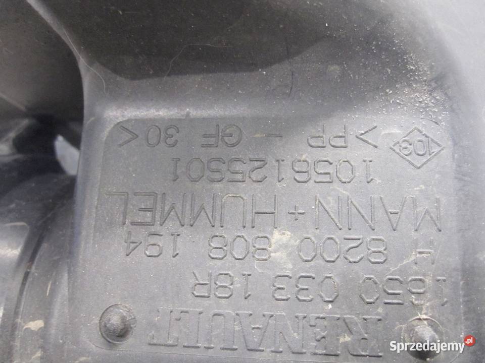 RENAULT SCENIC III 10r obudowa filtra 165003318R
