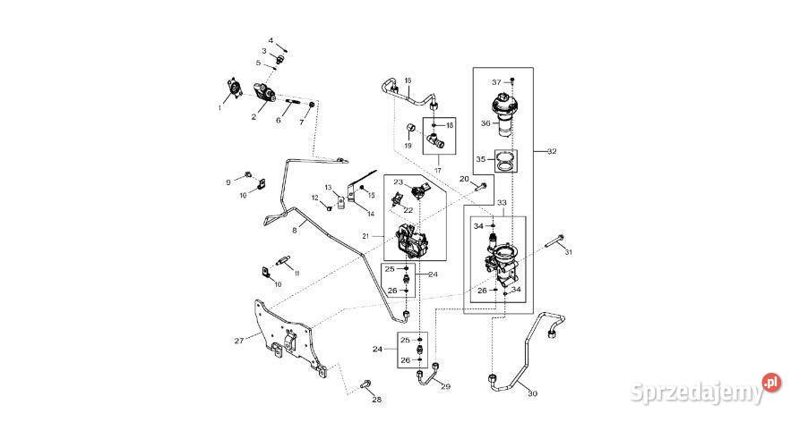 John Deere 9470RX Pompa RE556412 Silnik