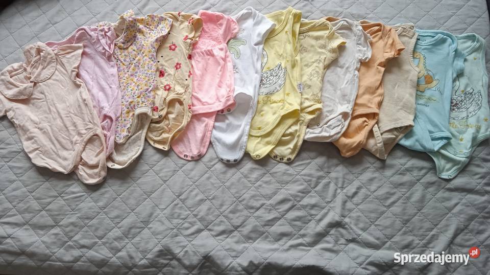Paka ubranek niemowlęcych dziewczynki Rozmiar 62 dolnośląskie Wrocław sprzedam