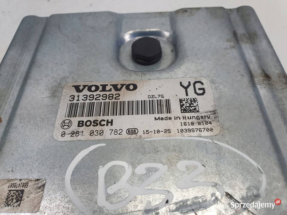 Volvo XC60 24 D5 STEROWNIK SILNIKA komputer osobowe Komputery Janów