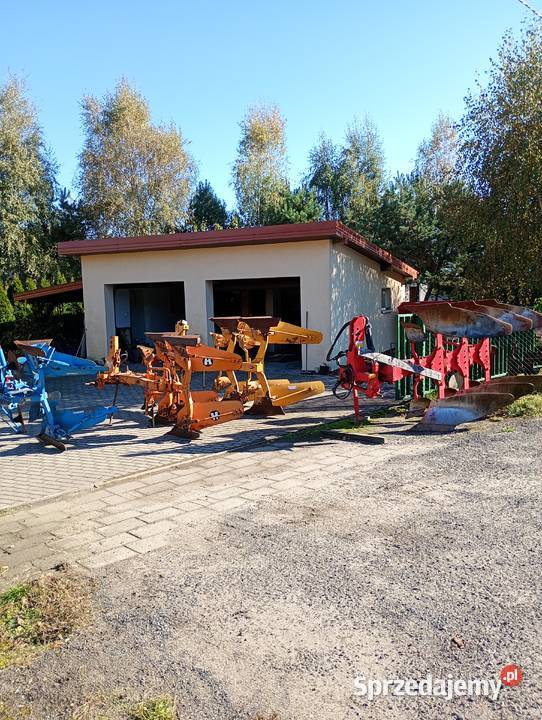 Pług 2 skibowy obrotowy rumpstad do c 360 Turek sprzedam
