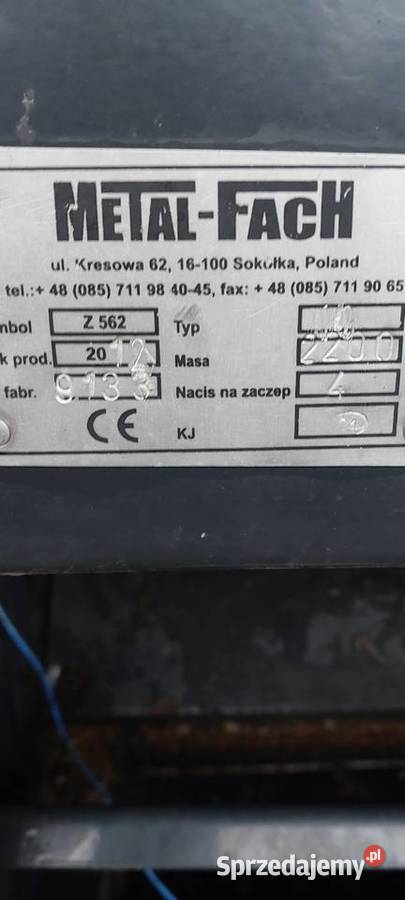 Prasa rolująca Metal Fach Kock