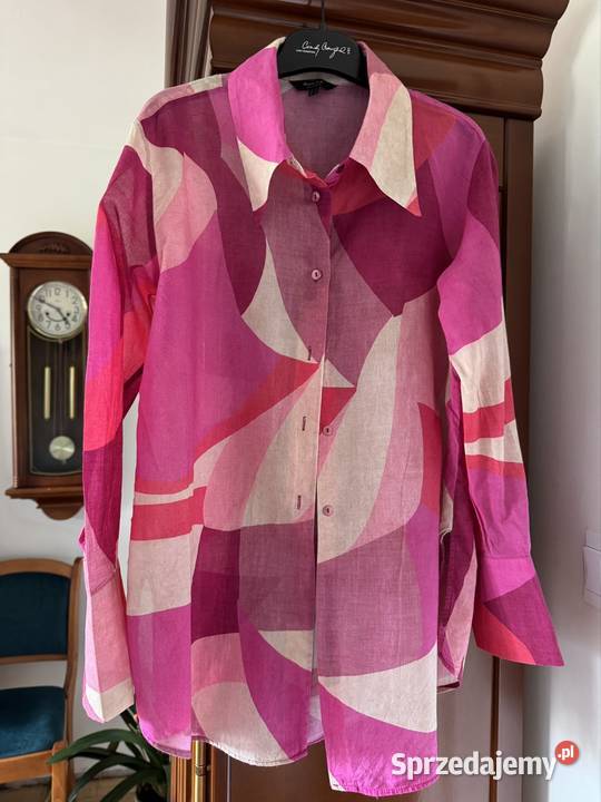 Koszula damska XS Massimo Dutti XS bawełna z kołnierzykiem Moda i Styl Częstochowa