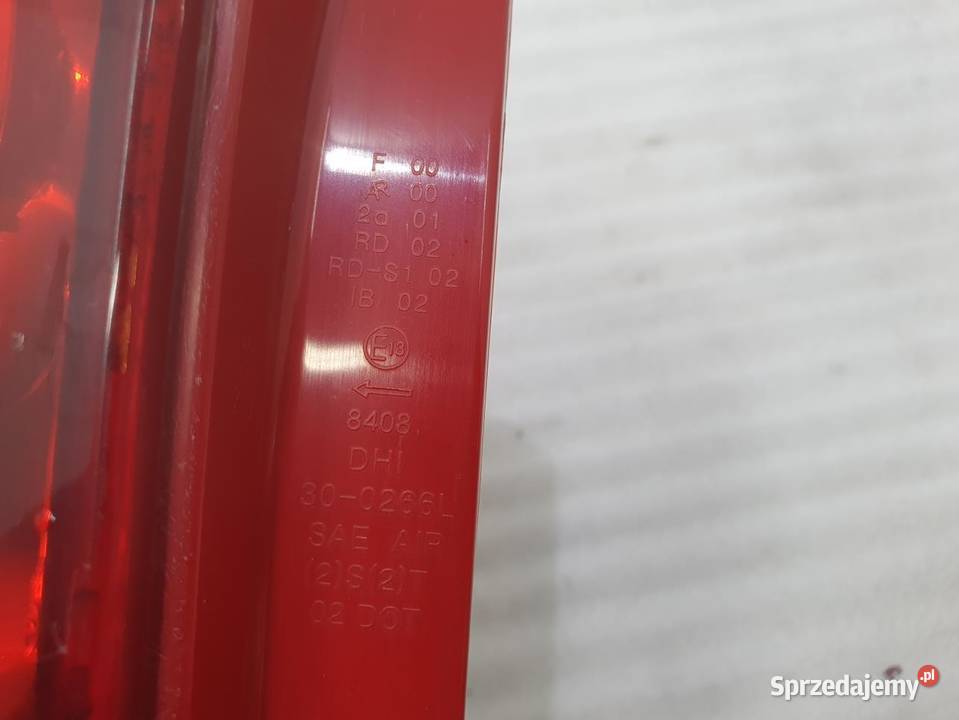 LAMPA LEWY TYŁ DAEWOO KALOS EU 300266L