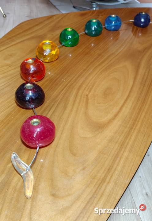 Świecznik Poly Menorah 9 kul kolekcja Yair Kalisz