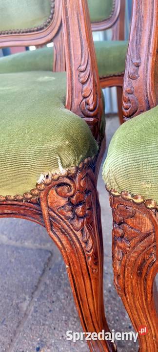 Stary fotel Ludwik 19 zestaw pomorskie Mała Karczma