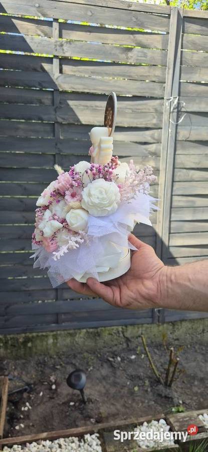 Kwiaty z Wosku Sojowego