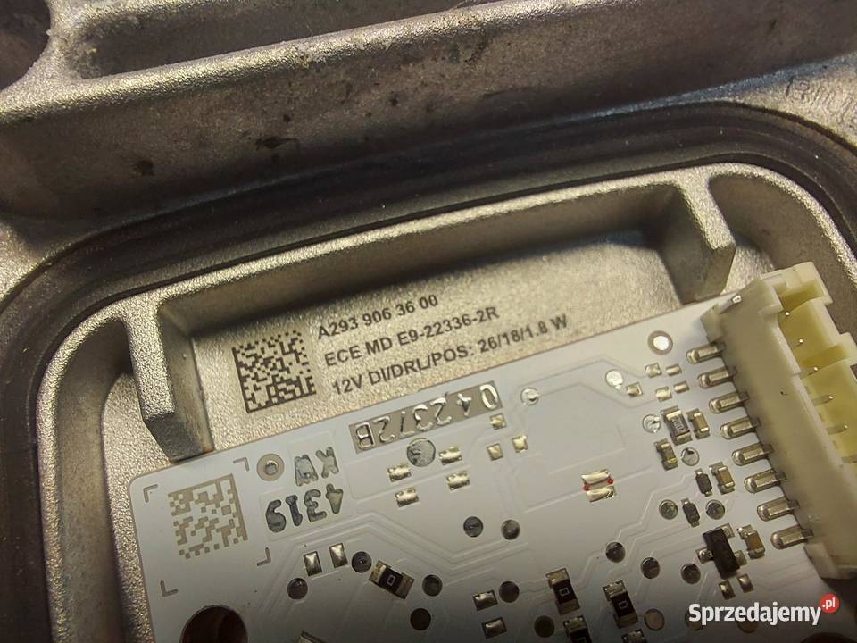 Mercedes EQC 400 W293 MODUŁ PRZETWORNICA LED osobowe sprzedam