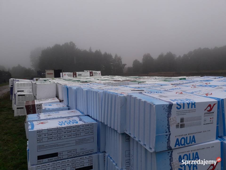 Styropian fundamenty Aquastyr 12540 paczka Karmanowice sprzedam