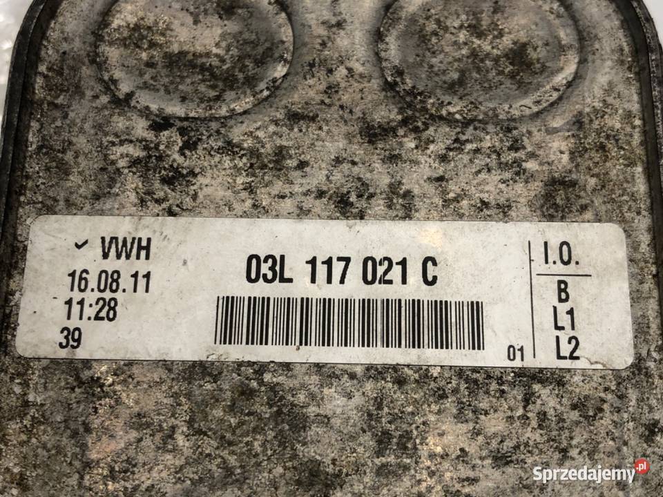 CHŁODNICA OLEJU VW PASSAT B7 03L117021C 20 140