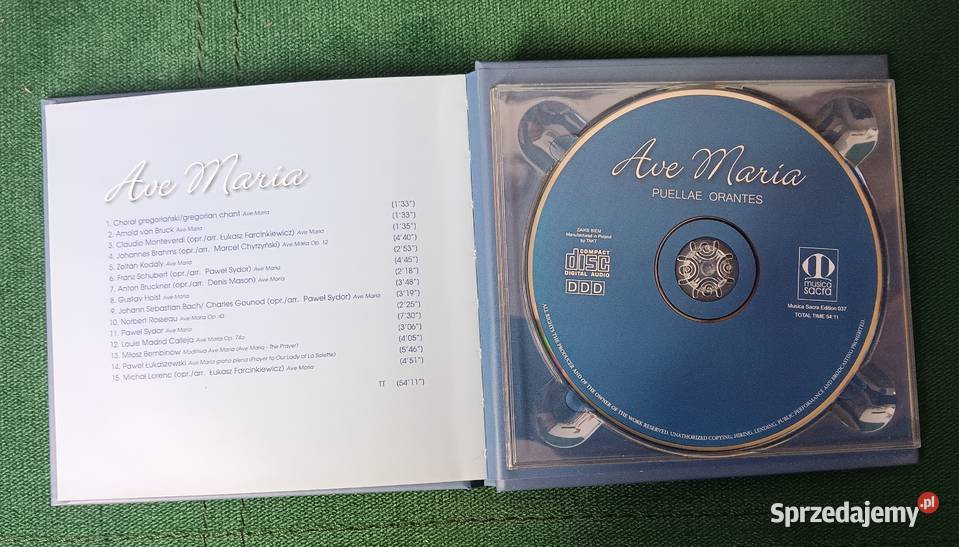 Ave Maria Puellae Orantes cd Dziewczęcy chór