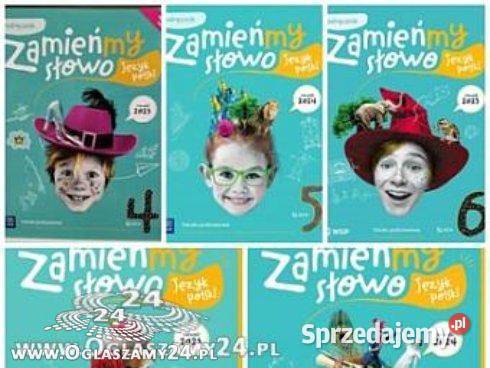 Polski Zamieńmy słowo klasa 45678 sprawdziany Podręczniki Warszawa