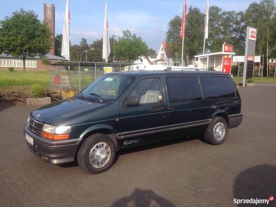 Chrysler Grand Voyager LE 25 TD welurowa tapicerka Zabrze