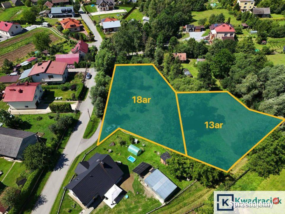 Działka Warzyce 1800m2 podkarpackie