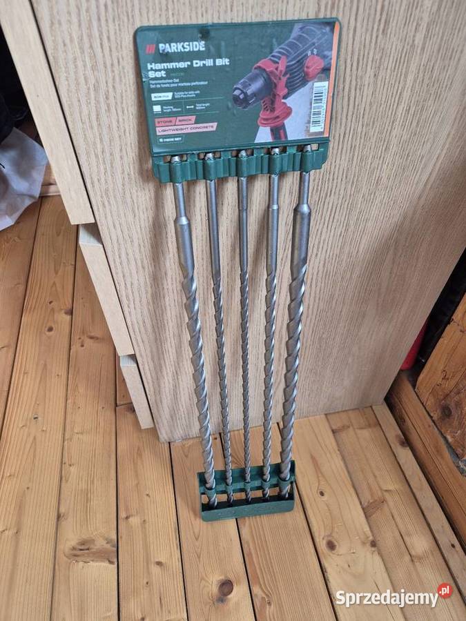 Zestaw 5 wierteł do betonu 60 Dom i Ogród Nowy Sącz sprzedam