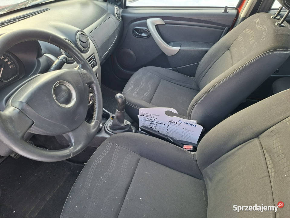 Dacia Sandero Stepway 16 benzyna gaz wazne Jacków sprzedam