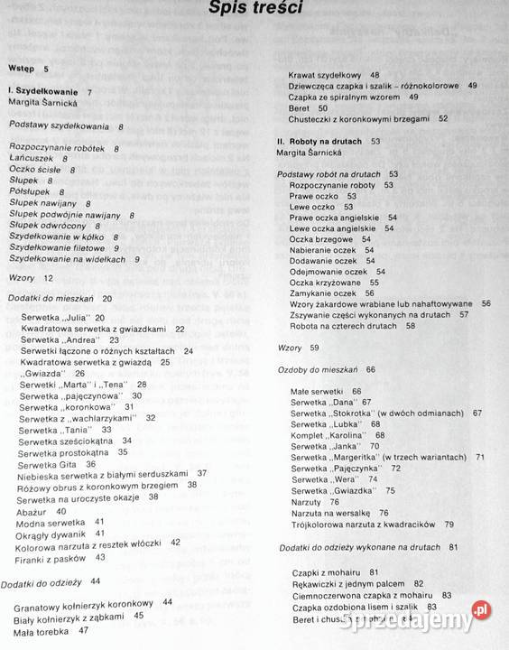 Zręczne ręce Szydełkowanie Margita Sarnicka Chełm
