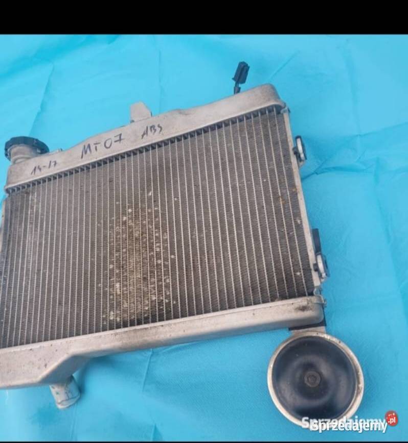 Yamaha MT 07 MT07 chłodnica wiatrak wentylator