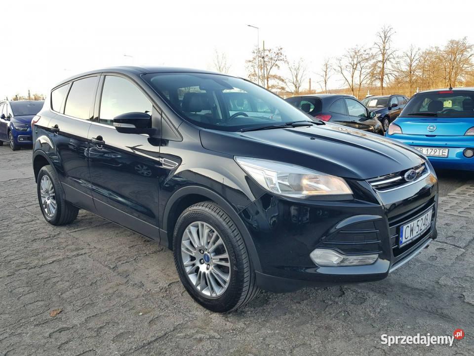 Ford Kuga 16 Benzyna Turbo Klimatronik Panorama elektryczne lusterka kujawsko-pomorskie Włocławek