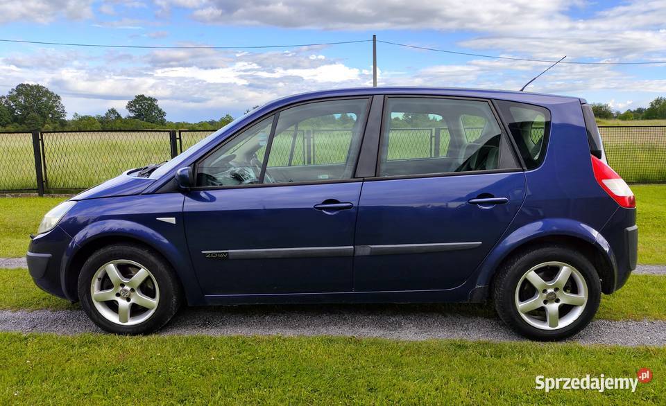 Renault Scenic II 20 134 BenzynaGaz Klima Kolonia Poczesna
