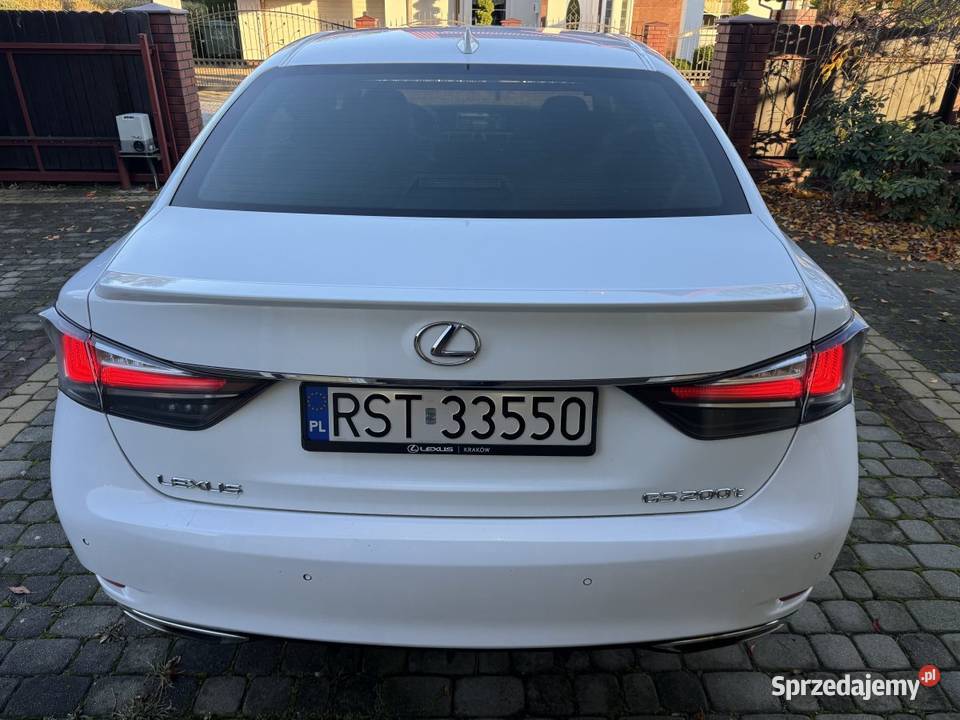 Lexus GS 200t F Sport 20 Turbo 245 2017r Nisko