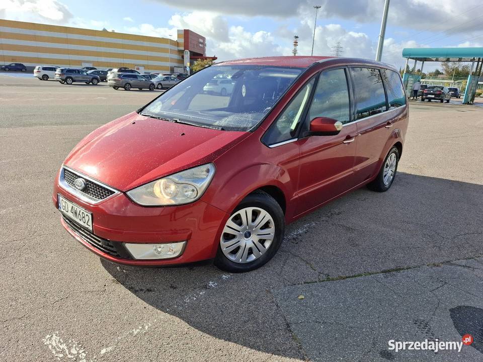 Ford Galaxy mk3 disel czerwony