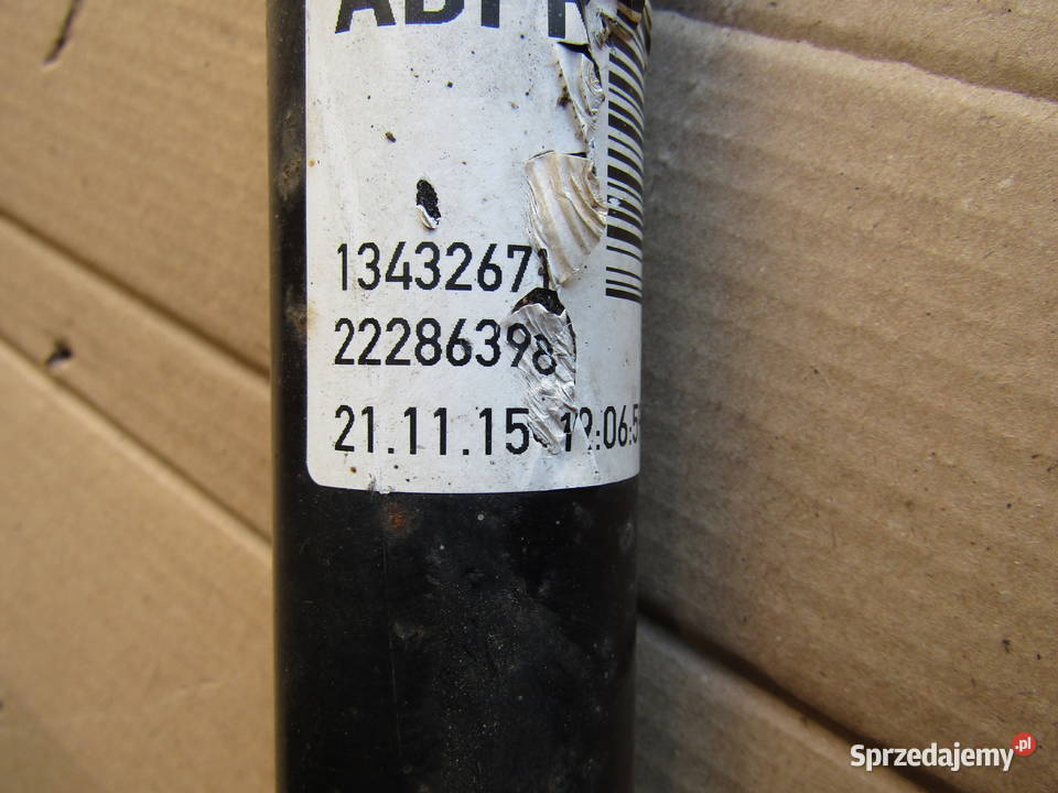 AMORTYZATOR TYLNY OPEL CORSA E 13432671 2015r Mysłaków