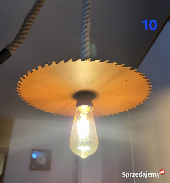 Lampa Handmade Loft Warsztat Vintage Zakliczyn
