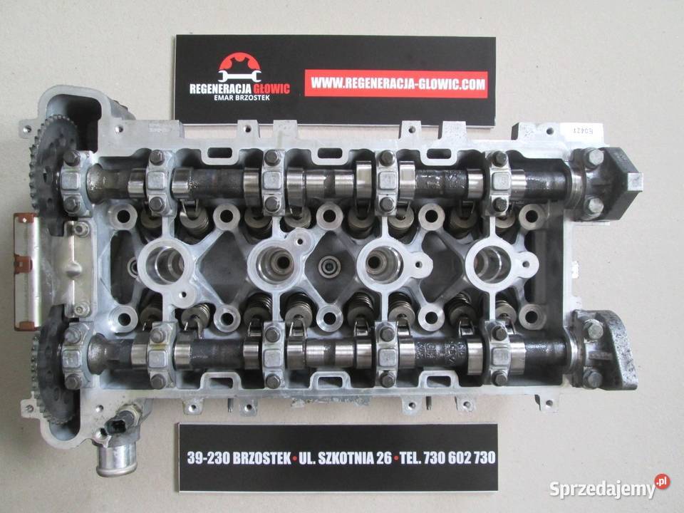 GŁOWICA SAAB OPEL 20 T 16V 55564796 Saab 93 osobowe Silniki i osprzęt Brzostek