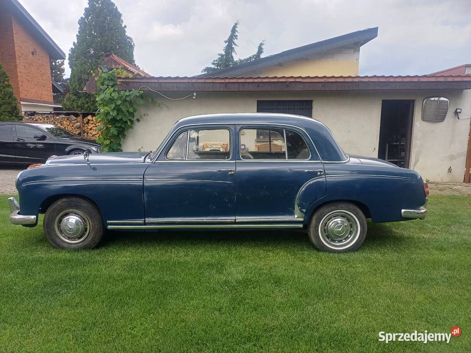 Mercedes w180 220s duży ponton Smardów