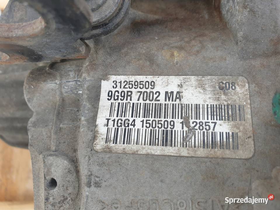 Volvo V70 III S80 II 25 T turbo SKRZYNIA BIEGÓW Chełm
