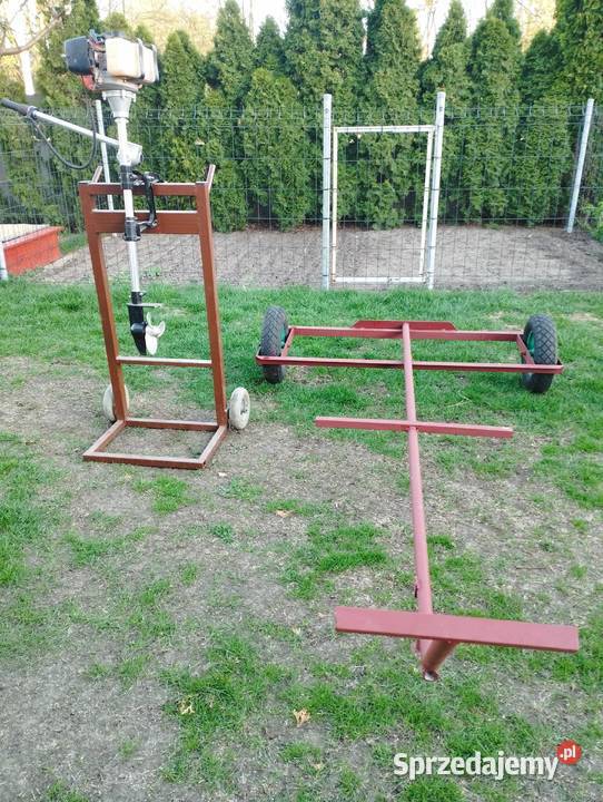 Sprzedam zestaw wózek slipowy plus silnik lubuskie Babimost